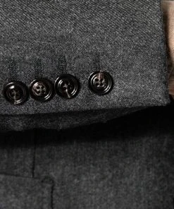 JOOP! Anzug Hoverest-Hank 30029544+8673/030 Slim Fit, Woll-Stretch, Grau meliert, Grau -Anzüge & Westen Verkäufe 382293 norm4