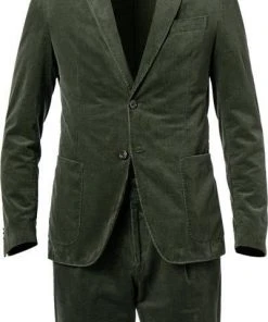 BOSS Anzug Hanry/Perin-Pleat 50464603+590/360 Slim Fit, Cord, Grün -Anzüge & Westen Verkäufe 382297 norm2