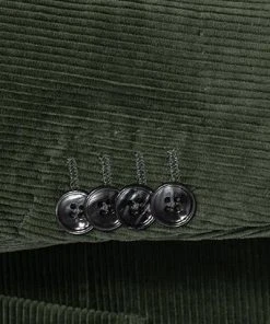 BOSS Anzug Hanry/Perin-Pleat 50464603+590/360 Slim Fit, Cord, Grün -Anzüge & Westen Verkäufe 382297 norm4