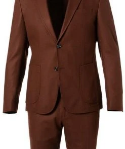 JOOP! Anzug Hoverest-Hank 30029544-8673/216 Slim Fit, Woll-Stretch, Rotbraun -Anzüge & Westen Verkäufe 382298 norm2