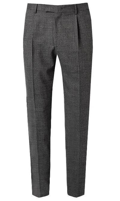 JOOP! Anzug Dash-Bird 30029602+28931/030 Extra Slim Fit, Woll-Stretch, Grau gemustert, Grau 10 JOOP! Anzug Dash-Bird 30029602+28931/030 Extra Slim Fit, Woll-Stretch, Grau gemustert, Grau – Bild 8