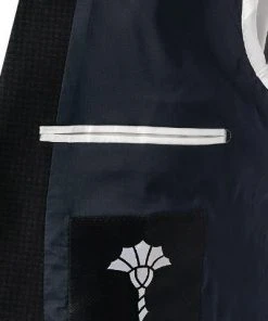 JOOP! Anzug Hustle-Bax 30028782+783/402 Slim Fit, Jersey, Dunkelblau kariert, Dunkelblau -Anzüge & Westen Verkäufe 382310 norm5