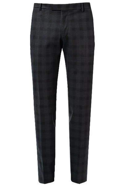 JOOP! Hose Blayr 30028820/402 Slim Fit, Jersey, Dunkelblau kariert, Dunkelblau 5 JOOP! Hose Blayr 30028820/402 Slim Fit, Jersey, Dunkelblau kariert, Dunkelblau – Bild 3