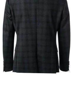 JOOP! Anzug Herby-Blayr 30028779+8820/402 Slim Fit, Jersey, Dunkelblau kariert, Dunkelblau -Anzüge & Westen Verkäufe 382316 norm3