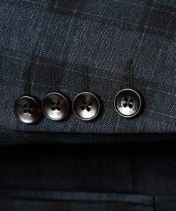 JOOP! Anzug Herby-Blayr 30028779+8820/402 Slim Fit, Jersey, Dunkelblau kariert, Dunkelblau -Anzüge & Westen Verkäufe 382316 norm4