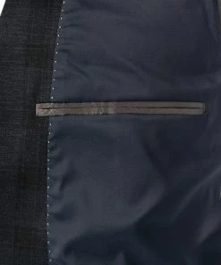 JOOP! Anzug Herby-Blayr 30028779+8820/402 Slim Fit, Jersey, Dunkelblau kariert, Dunkelblau -Anzüge & Westen Verkäufe 382316 norm5