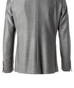 JOOP! Anzug Hustle-Bax 30029126+129/050 Slim Fit, Schurwoll-Stretch, Hellgrau meliert, Hellgrau -Anzüge & Westen Verkäufe 382326 norm3