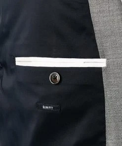 JOOP! Anzug Hustle-Bax 30029126+129/050 Slim Fit, Schurwoll-Stretch, Hellgrau meliert, Hellgrau -Anzüge & Westen Verkäufe 382326 norm6