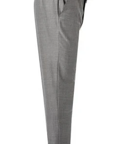 JOOP! Anzug Hustle-Bax 30029126+129/050 Slim Fit, Schurwoll-Stretch, Hellgrau meliert, Hellgrau -Anzüge & Westen Verkäufe 382326 norm8