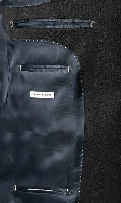 Carl Gross Sakko Sheldon SV 00-074S0/325122/83 Schurwolle halbgefüttert, Graphit 9 Carl Gross Sakko Sheldon SV 00-074S0/325122/83 Schurwolle halbgefüttert, Graphit – Bild 7