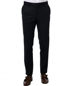 Carl Gross Hose Shelley 00-074S0/339633/63 Schurwolle, Dunkelblau