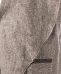 Carl Gross Anzug 21-171N0/127952+139483/71 Leinen halbgefüttert, Beige meliert, Greige -Anzüge & Westen Verkäufe 383474 norm5