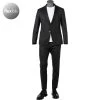 BOSS Anzug Hanry/Genius 50464701+70940/030 Slim Fit, Jersey halbgefüttert, Mittelgrau meliert, Mittelgrau -Anzüge & Westen Verkäufe 383644 master