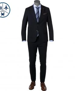 Carl Gross Anzug 00-073J0/325112+339623/63 Jersey, Dunkelblau