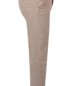 CG Anzug 15-004S3/225222+242340+230053/22 Sakko, Slim Fit, Baumwolle, Sand kariert, Sand -Anzüge & Westen Verkäufe 384198 norm9