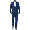 BOSS Anzug Jasper/Leon 50469527+9508/404 Regular Fit, Wolle-Leinen, Dunkelblau meliert, Dunkelblau -Anzüge & Westen Verkäufe 384604 master