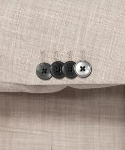 BOSS Anzug Jasper/Leon 50469527+9508/271 Regular Fit, Wolle-Leinen, Sand meliert, Sand -Anzüge & Westen Verkäufe 384606 norm4