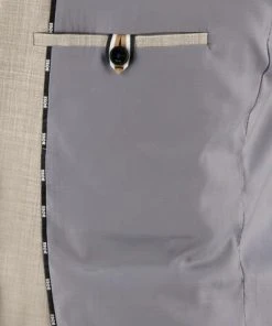 BOSS Anzug Jasper/Leon 50469527+9508/271 Regular Fit, Wolle-Leinen, Sand meliert, Sand -Anzüge & Westen Verkäufe 384606 norm5