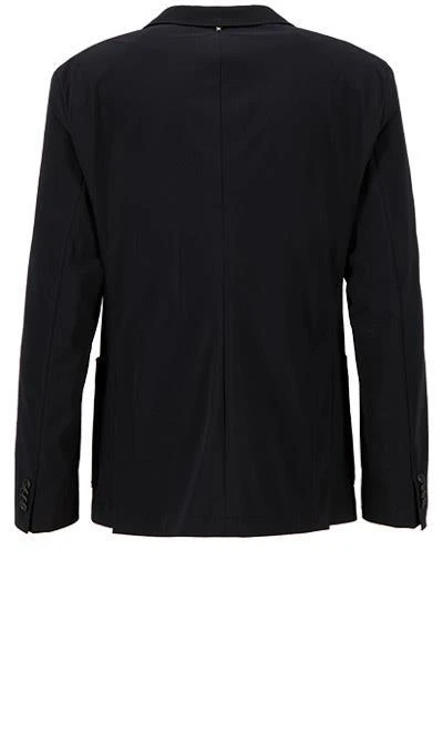 BOSS Anzug Hanry/Perin 50468847+8848/001 Anzug Hanry-Perin, Slim Fit, MIkrofaser-Stretch, Schwarz 6 BOSS Anzug Hanry/Perin 50468847+8848/001 Anzug Hanry-Perin, Slim Fit, MIkrofaser-Stretch, Schwarz – Bild 4