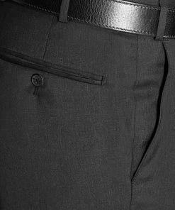 HILTL Hose Como 44056/34800/09 Classic Fit, Schurwolle Super110, Anthrazit -Anzüge & Westen Verkäufe 69097 norm4