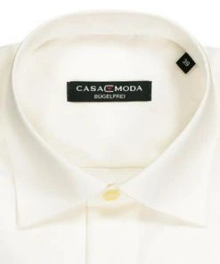 CasaModa Evening Kent UMA 005335/62 Hemd, Comfort Fit, Popeline geruchshemmend, Offwhite, Creme -Anzüge & Westen Verkäufe 76279 norm2