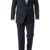 Daniel Hechter M&M Anzug 58010/7951+5642/30 Regular Fit, Schurwolle, Dunkelblau, Marine