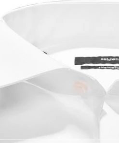 Seidensticker Modern Kläppchen UMA 001035/01 Hemd, Modern Fit, Popeline, Weiß