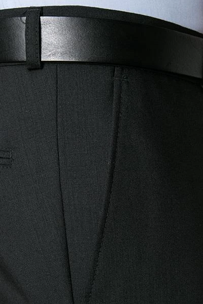 Carl Gross Hose 57/0039/1075/Toni/90 Regular Fit, Schurwolle, Schwarz 4 Carl Gross Hose 57/0039/1075/Toni/90 Regular Fit, Schurwolle, Schwarz – Bild 2