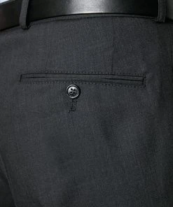 Carl Gross Hose 57/0039/1075/Toni/83 Regular Fit, Schurwolle, Anthrazit meliert, Anthrazit -Anzüge & Westen Verkäufe 86711 norm3