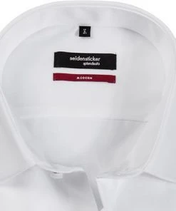 Seidensticker Modern Kent UMA 001007/01 Hemd, Modern Fit, Popeline, Weiß -Anzüge & Westen Verkäufe 90088 norm2